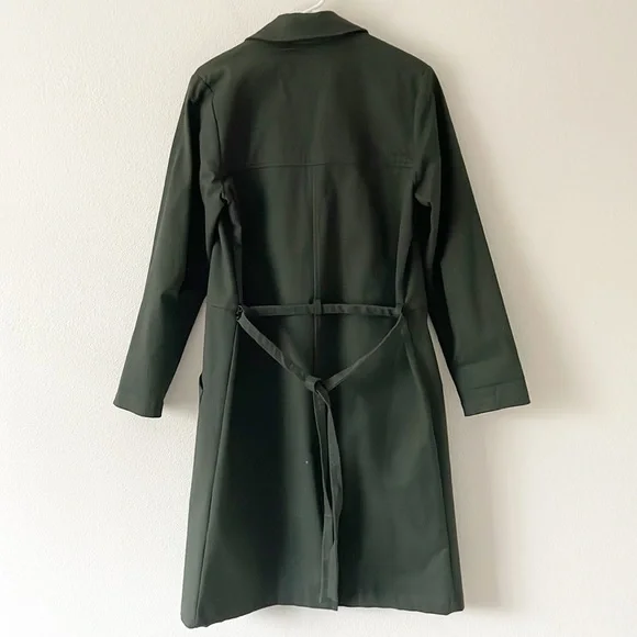 First Rite Green  herringbone utility Shop Coat - Picture 12 of 16